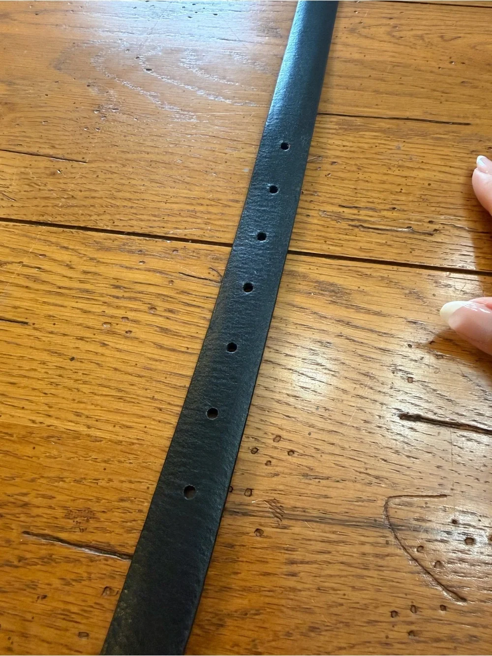 Madewell Triple Metal Keeper Belt